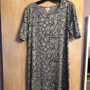 LuLaRoe Julia, XL, EUC
